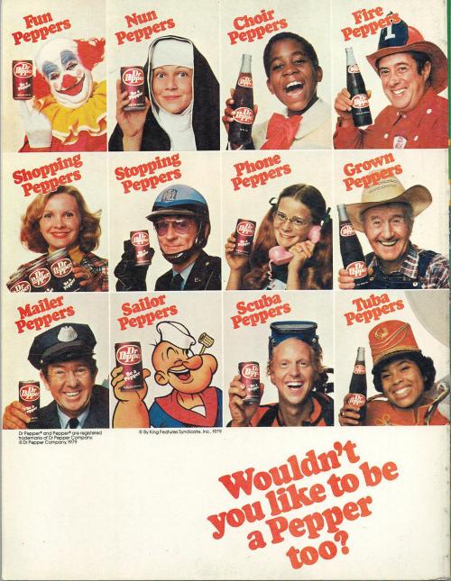 1587609339_823_Advertising-Inspiration-“Wouldn’t-you-like-to-be-a-Pepper Advertising Inspiration : “Wouldn’t you like to be a Pepper too?” 1970’s campaignSource:...