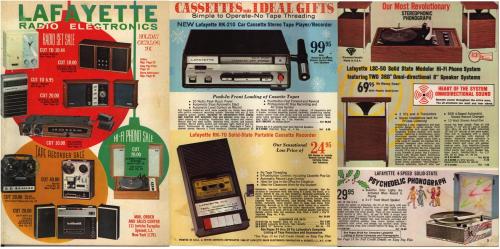 Advertising-Inspiration-1969-Lafayette-Radio-Electronics-Holiday-Catalog.-Cover Advertising Inspiration : 1969 Lafayette Radio Electronics Holiday Catalog. Cover and...