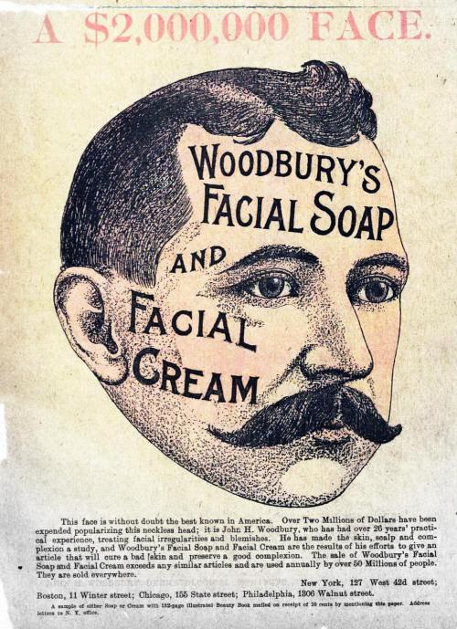 Advertising-Inspiration-A-2000000-Face.-Woodbury’s-Facial-Soap Advertising Inspiration : A $2,000,000 Face. / Woodbury’s Facial Soap and Facial...