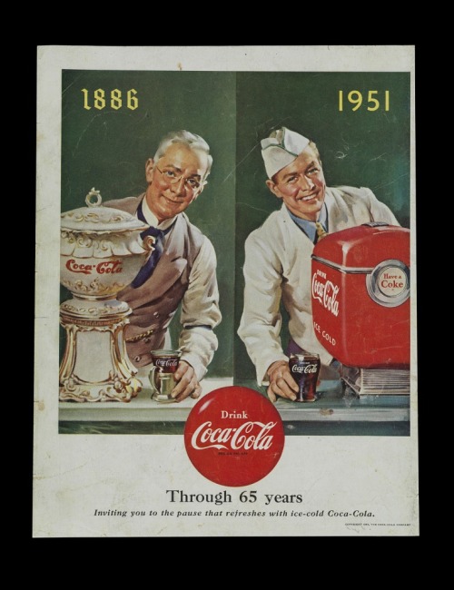 Advertising-Inspiration-Coca-Cola-Through-65-years-1951Source Advertising Inspiration : Coca-Cola Through 65 years 1951Source:...