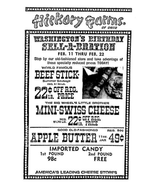 Advertising-Inspiration-Hickory-Farms-February-1971Source Advertising Inspiration : Hickory Farms (February 1971)Source:...