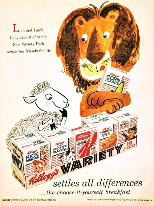 Advertising-Inspiration-Kellogg’s-Variety-Pack-1955Source Advertising Inspiration : Kellogg’s Variety Pack (1955)Source:...