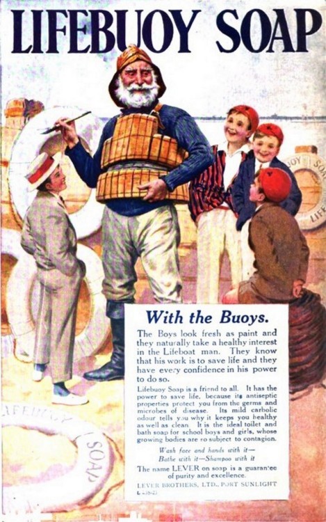 Advertising-Inspiration-Lifebuoy-Soap.-1924.Source Advertising Inspiration : Lifebuoy Soap. 1924.Source:...