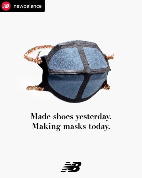 Advertising-Inspiration-Making-mask-today-@newbalance-mask-covid19-printad Advertising Inspiration : *Making mask today* @newbalance #mask #covid19 #printad #ad...