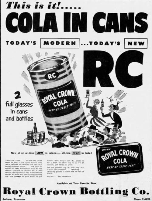 Advertising-Inspiration-RC-Cola-ad-1955Source Advertising Inspiration : RC Cola ad (1955)Source:...