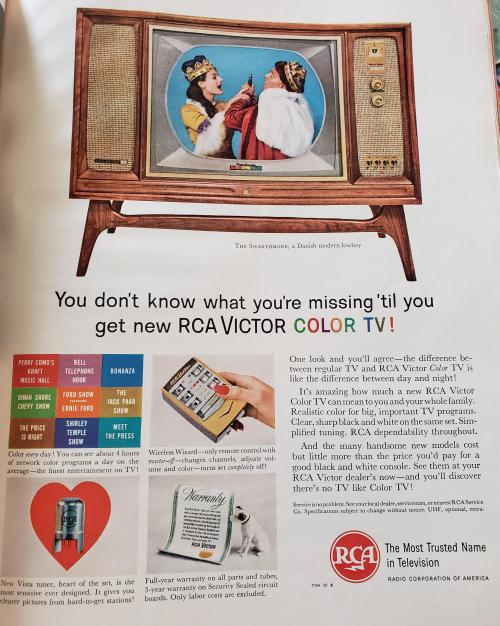 Advertising-Inspiration-RCA-Victor-TV.-Fortune-Magazine-April-1961Source Advertising Inspiration : RCA Victor TV. Fortune Magazine April 1961Source:...