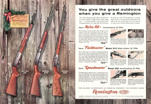 Advertising-Inspiration-Remington.-The-most-famous-name-in-shooting Advertising Inspiration : Remington. The most famous name in shooting. 1960.Source:...