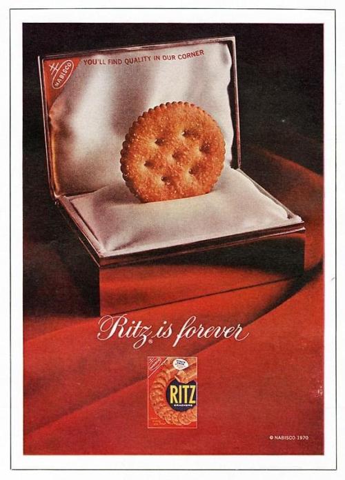 Advertising-Inspiration-Ritz-Crackers-1970Source Advertising Inspiration : Ritz Crackers (1970)Source:...