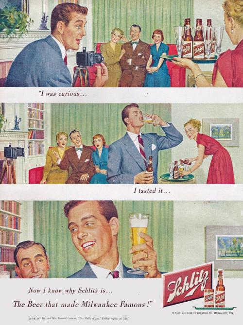Advertising-Inspiration-Schlitz-Beer-LIFE-March-20-1950Source Advertising Inspiration : Schlitz Beer (LIFE, March 20, 1950)Source:...