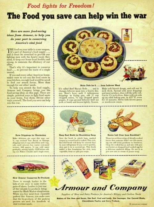 Advertising-Inspiration-The-food-you-save-can-help-win Advertising Inspiration : The food you save can help win the war. 1943.Source:...