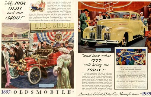 Advertising-Inspiration-“My-1905-Olds-cost-me-1400”-1939Source Advertising Inspiration : “My 1905 Olds cost me $1400!” [1939]Source:...