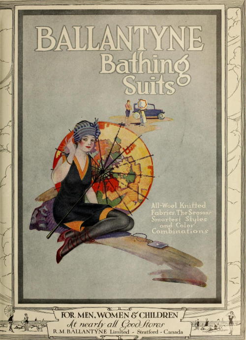 Advertising-Inspiration-Ballantyne-Bathing-Suits-1920Source Advertising Inspiration : Ballantyne Bathing Suits - 1920Source:...