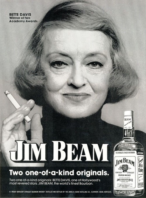 Advertising-Inspiration-Bette-Davis-Jim-Beam-1974-ishSource Advertising Inspiration : Bette Davis - Jim Beam - 1974-ishSource:...