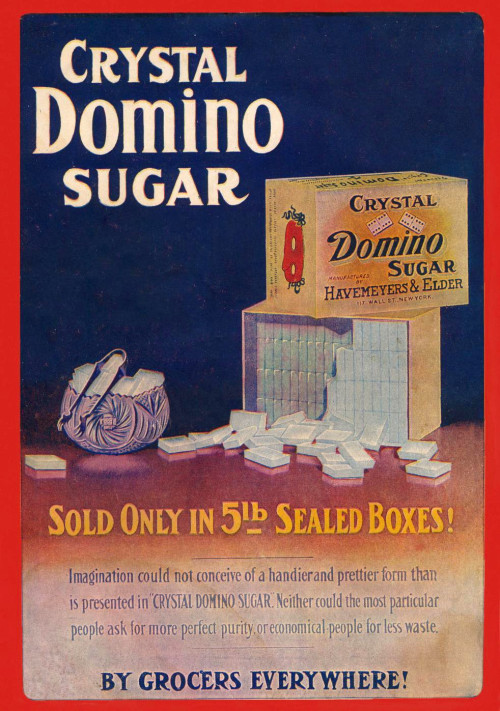 Advertising-Inspiration-Crystal-Domino-Sugar-Popular-magazine Advertising Inspiration : Crystal Domino Sugar - Popular magazine - 1907Source:...