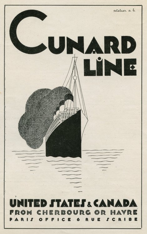 Advertising-Inspiration-Cunard-Line-1930-1360-x-2164Source Advertising Inspiration : Cunard Line [1930; 1360 x 2164]Source:...