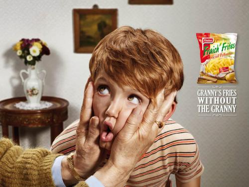 Advertising-Inspiration-Findus-Fraich’Frites-“Granny’s-fries-without-the Advertising Inspiration : Findus Fraich’Frites: “Granny’s fries without the...