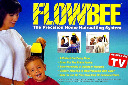 Advertising-Inspiration-Flowbee-Haircutting-system-late-1980’s.-It Advertising Inspiration : Flowbee Haircutting system - late 1980’s. It was developed...
