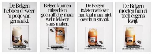 Advertising-Inspiration-These-are-some-1980s-ads-from-Belgian Advertising Inspiration : These are some 1980s ads from Belgian sauce company...