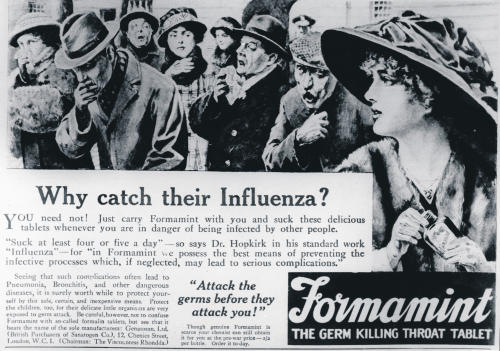 Advertising-Inspiration-Why-catch-their-influenza-1918Source Advertising Inspiration : Why catch their influenza? (1918)Source:...