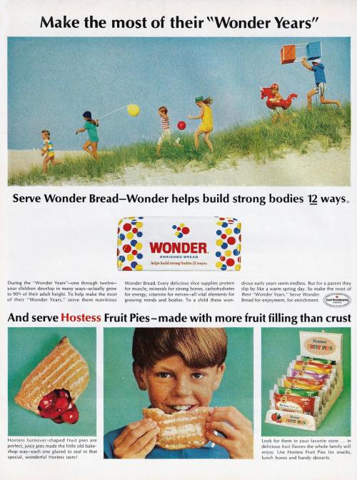 Advertising-Inspiration-Wonder-Bread-and-Hostess-Fruit-Pies-LIFE Advertising Inspiration : Wonder Bread and Hostess Fruit Pies (LIFE, Feb. 25, 1966)Source:...