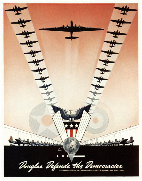 Advertising-Inspiration-“Douglas-Defense-the-Democracies”-c.1945Source Advertising Inspiration : “Douglas Defense the Democracies” - c.1945Source:...