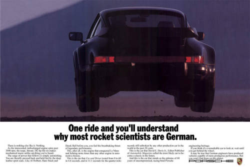 Advertising-Inspiration-80s-Porsche-Ad.Source Advertising Inspiration : 80s Porsche Ad.Source:...