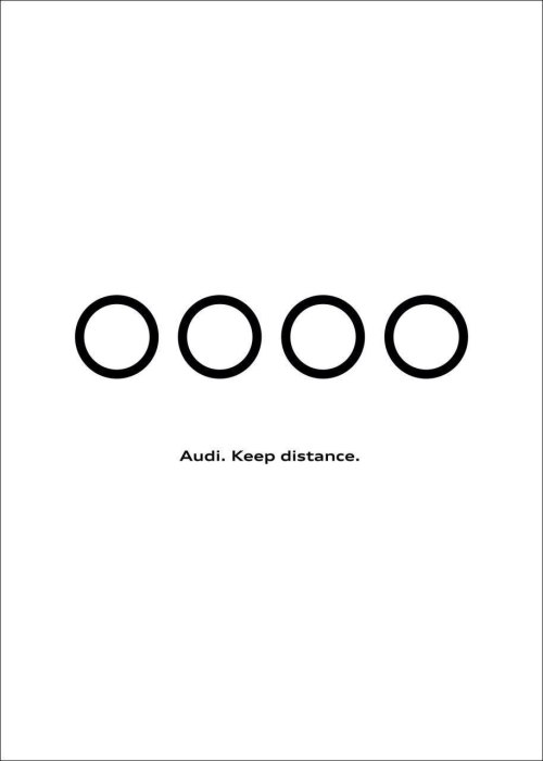 Advertising-Inspiration-Audi-social-distancing-campaign.-Simple-creative-and Advertising Inspiration : Audi social distancing campaign. Simple, creative and...