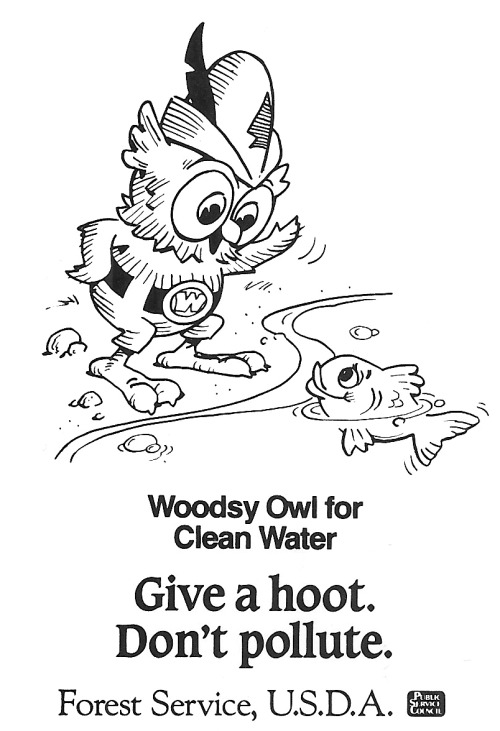 Advertising-Inspiration-Woodsy-The-Owl-Give-A-Hoot Advertising Inspiration : Woodsy The Owl - Give A Hoot [1986]Source:...