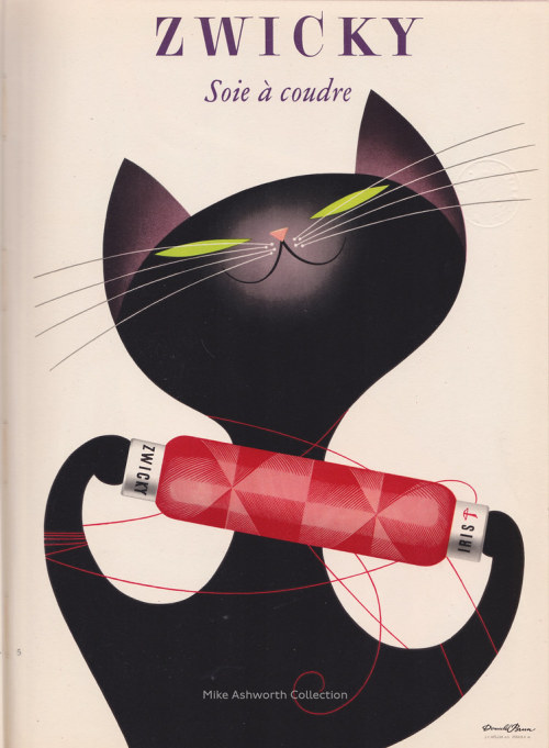 Advertising-Inspiration-Zwicky-Swiss-Cotton-1955-artist-Donald-BrunSource Advertising Inspiration : Zwicky Swiss Cotton, 1955, artist Donald BrunSource:...