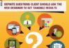 Advertising Infographics : What Questions Client Should Ask in 2017- When Hiring a Web Developer