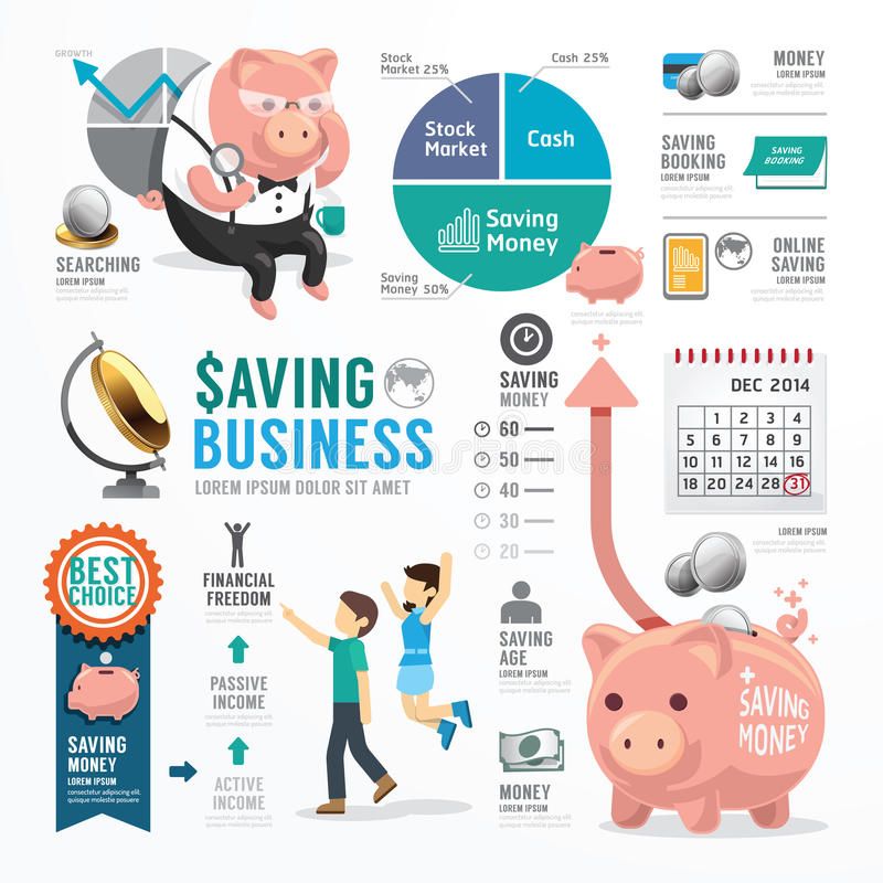 Advertising-Infographics-Money-Saving-Business-Template-Design-Infographic-Concept Advertising Infographics : Money Saving Business Template Design Infographic . Concept Stock Vector - Illustration of finance, cash: 44347996