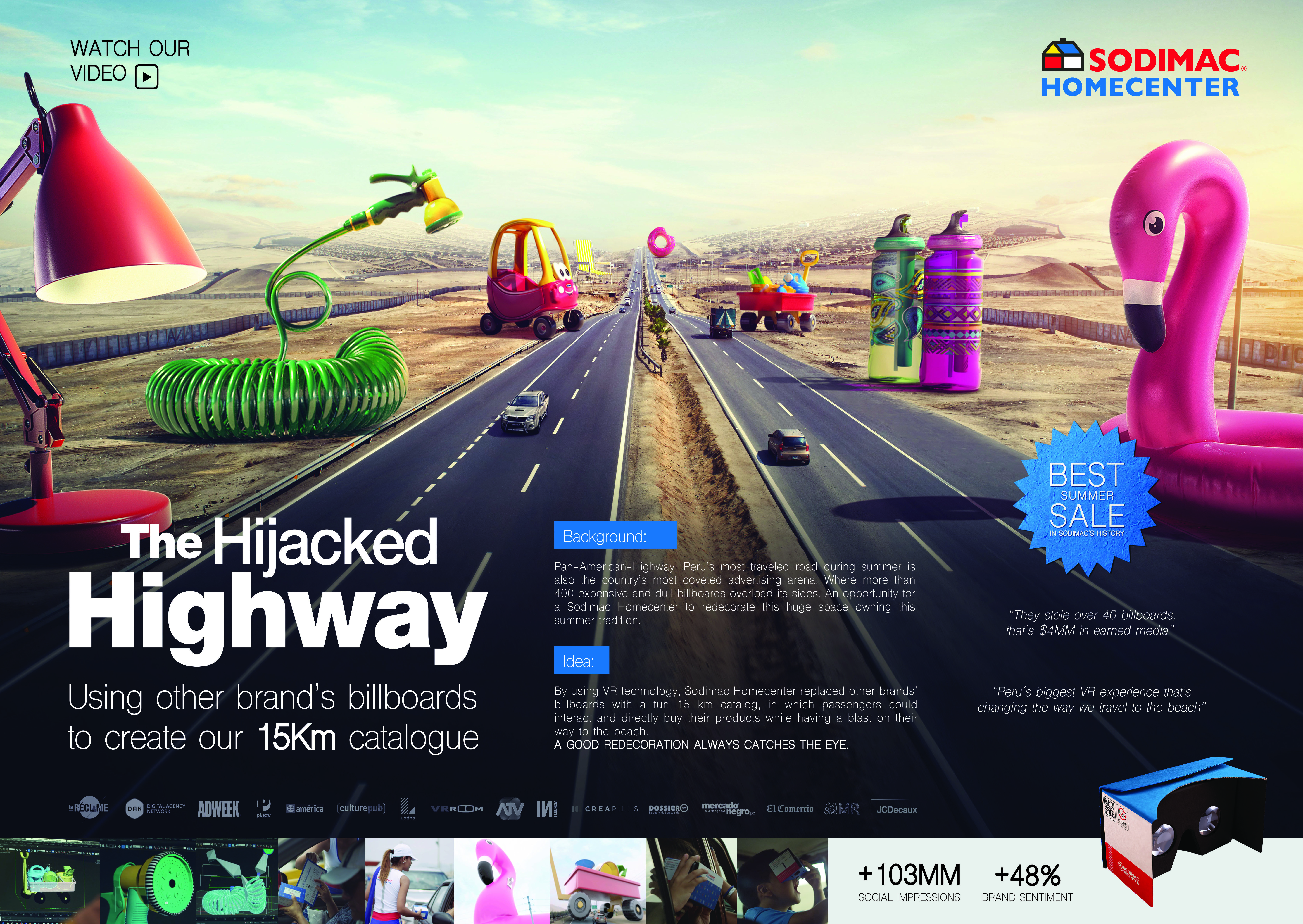Advertising-Infographics-Highjacked-Highway Advertising Infographics : Highjacked Highway